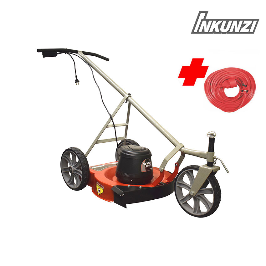 INKUNZI 3000W ELECTRIC LAWNMOWER (+35m CABLE)